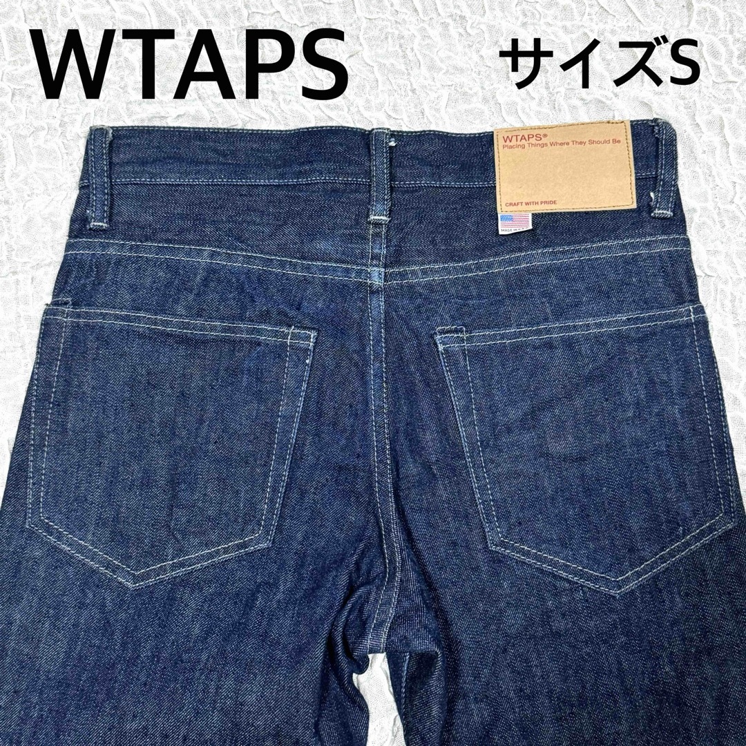 W)taps(ダブルタップス)のWTAPS ダブルタップス　デニムパンツ　サイズS  インディゴブルー メンズのパンツ(デニム/ジーンズ)の商品写真