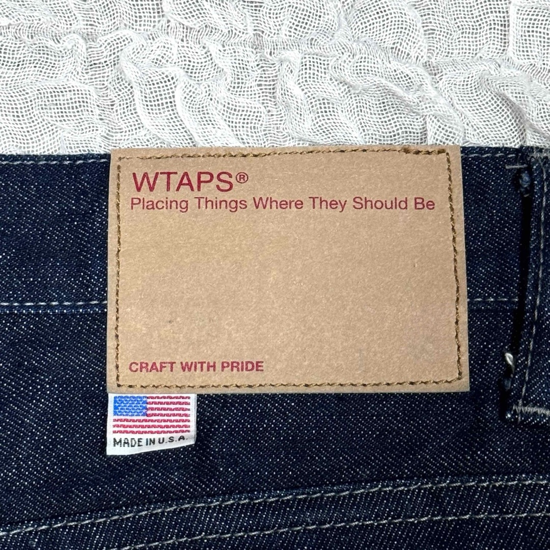 W)taps(ダブルタップス)のWTAPS ダブルタップス　デニムパンツ　サイズS  インディゴブルー メンズのパンツ(デニム/ジーンズ)の商品写真