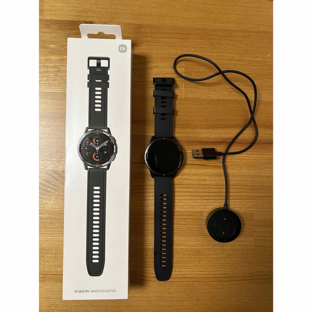 Xiaomi WATCH S1 ACTIVE SPACE BLACK スマホ/家電/カメラのスマホ/家電/カメラ その他(その他)の商品写真