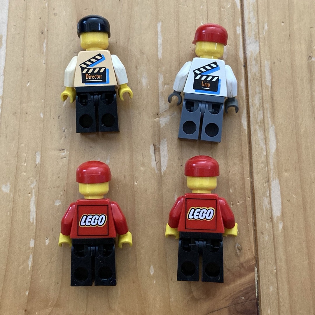 Lego(レゴ)のレゴ　システム　ミニフィグ4体　コーラのおまけ2 キッズ/ベビー/マタニティのおもちゃ(知育玩具)の商品写真