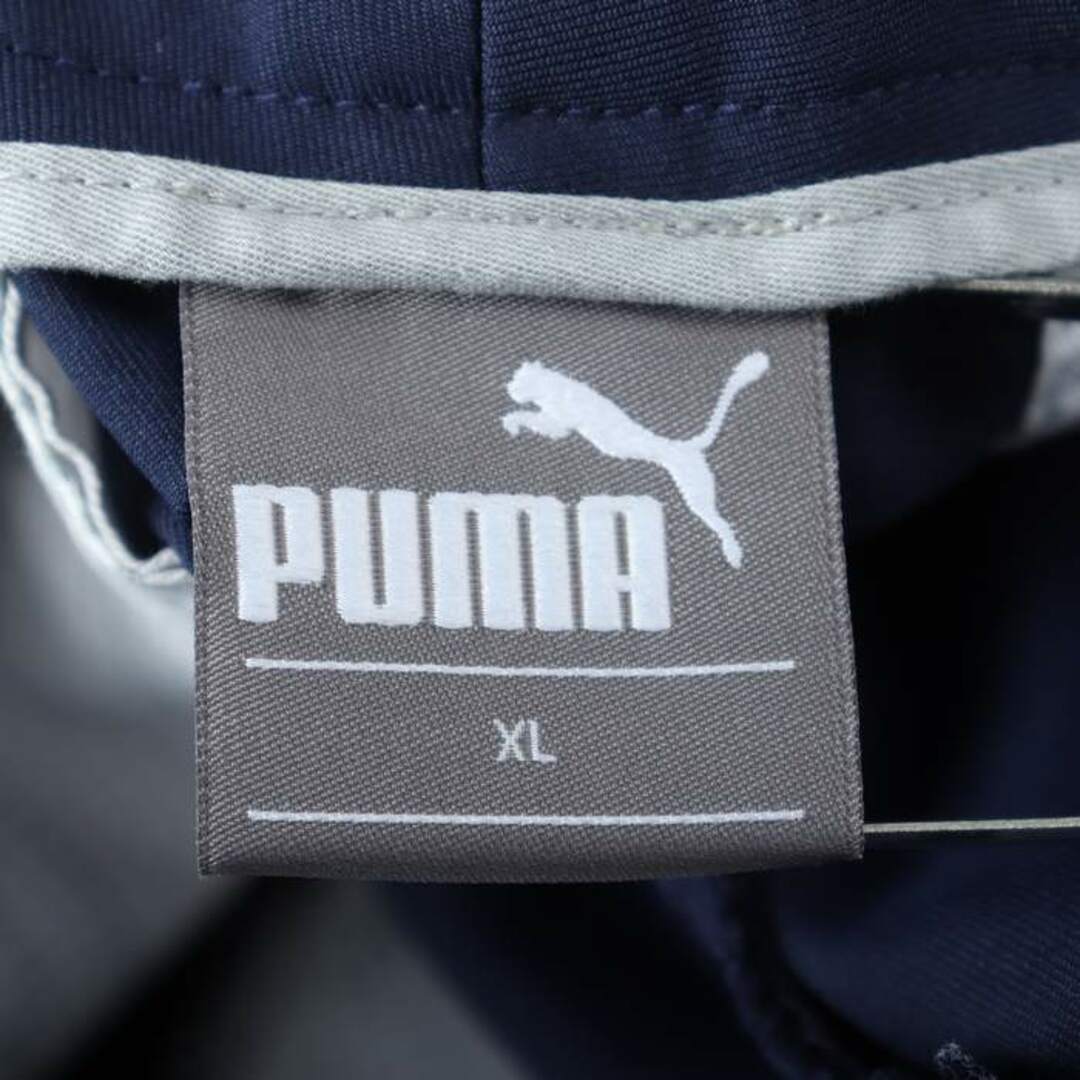 PUMA(プーマ)のプーマ パンツ ボトムス 無地 ゴルフウエア 大きいサイズ メンズ XLサイズ ネイビー PUMA メンズのパンツ(その他)の商品写真