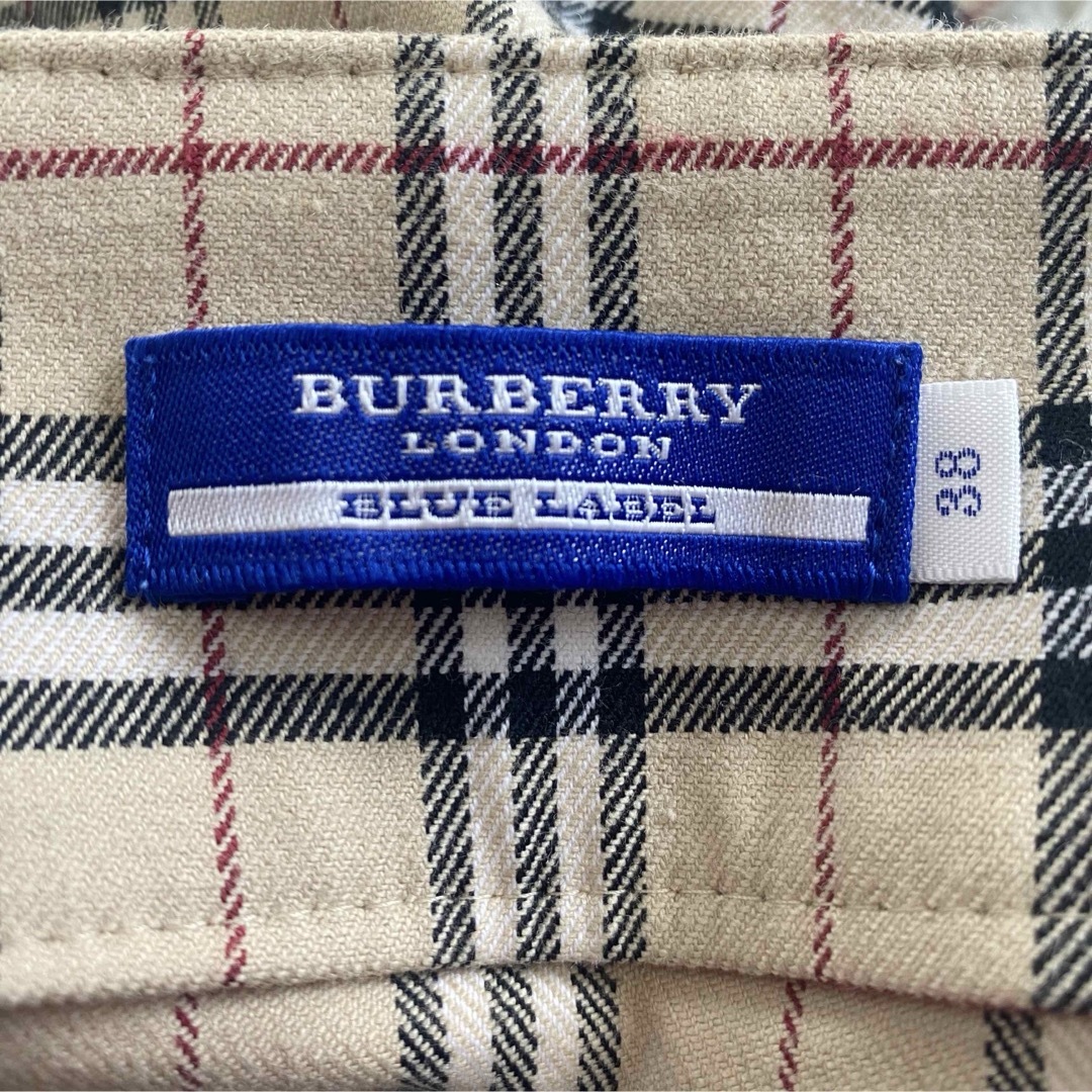 BURBERRY BLUE LABEL(バーバリーブルーレーベル)の【廃盤品】BURBERRY BLUE LABEL スカート　台形　ノバチェック レディースのスカート(ひざ丈スカート)の商品写真