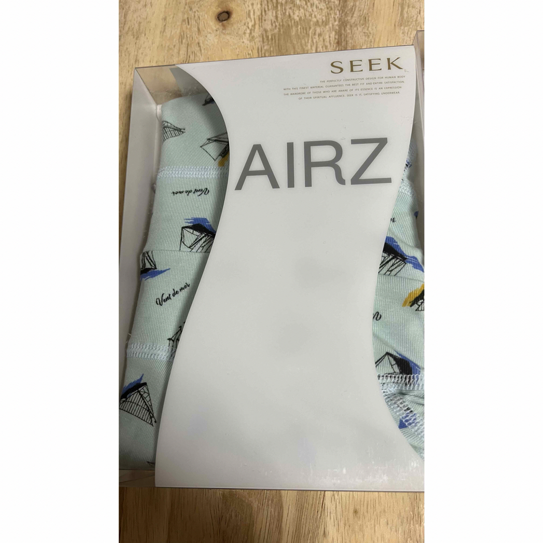GUNZE(グンゼ)の③GUNZEボクサーパンツ　ウエスト・裾きりっぱなし AIRZ3点セット メンズのアンダーウェア(ボクサーパンツ)の商品写真
