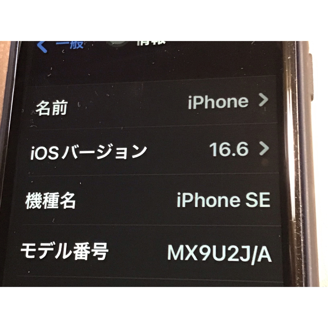 iPhone(アイフォーン)のiPhone SE 2  64Gレッド スマホ/家電/カメラのスマートフォン/携帯電話(スマートフォン本体)の商品写真