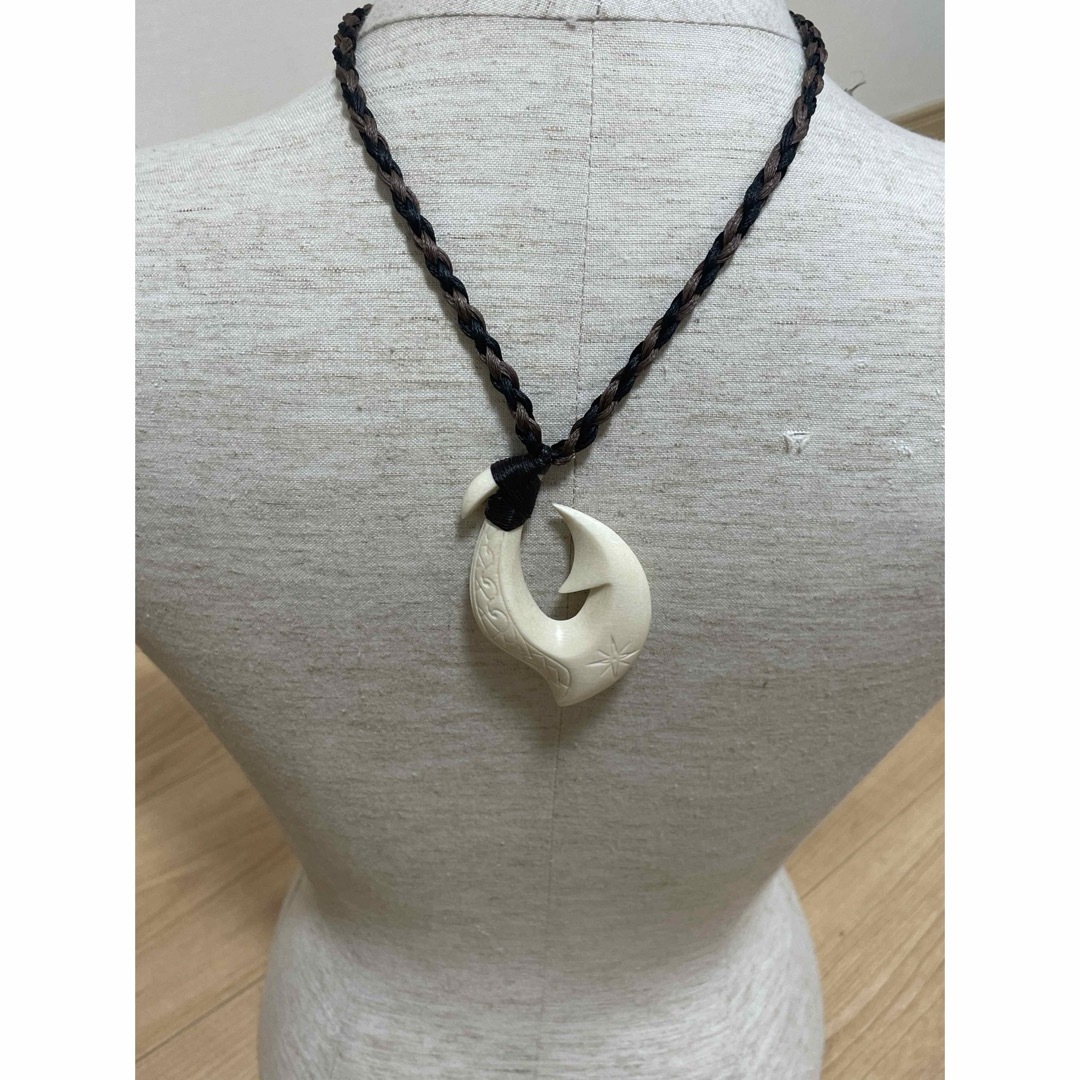 ボーンカービングネックレス(sw21)