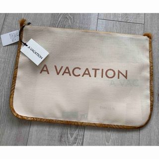 アヴァケーション(A VACATION)の❤︎新品❤︎A VACATION ア ヴァケーション❤︎クラッチ　ベージュ(クラッチバッグ)