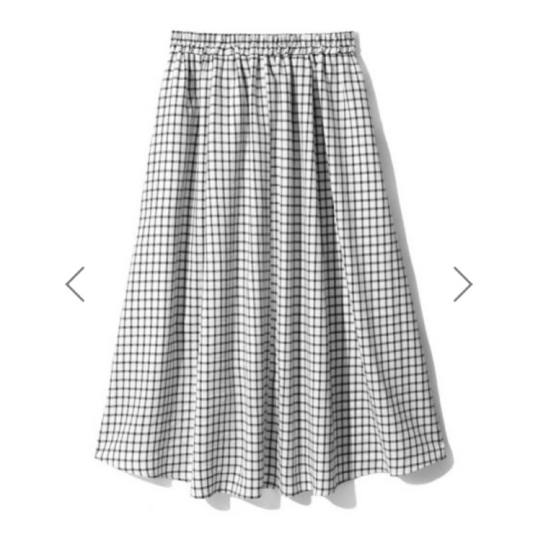 GRL(グレイル)の最終値下げ♡GRL ウエストリボンチェックフレアスカート 人気 量産型 SALE レディースのスカート(ロングスカート)の商品写真
