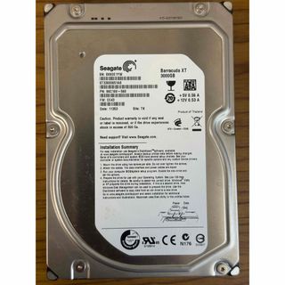 シーゲイト(SEAGATE)のSeagate Barracuda 3TB 3.5インチ ハードディスク 中古(PCパーツ)