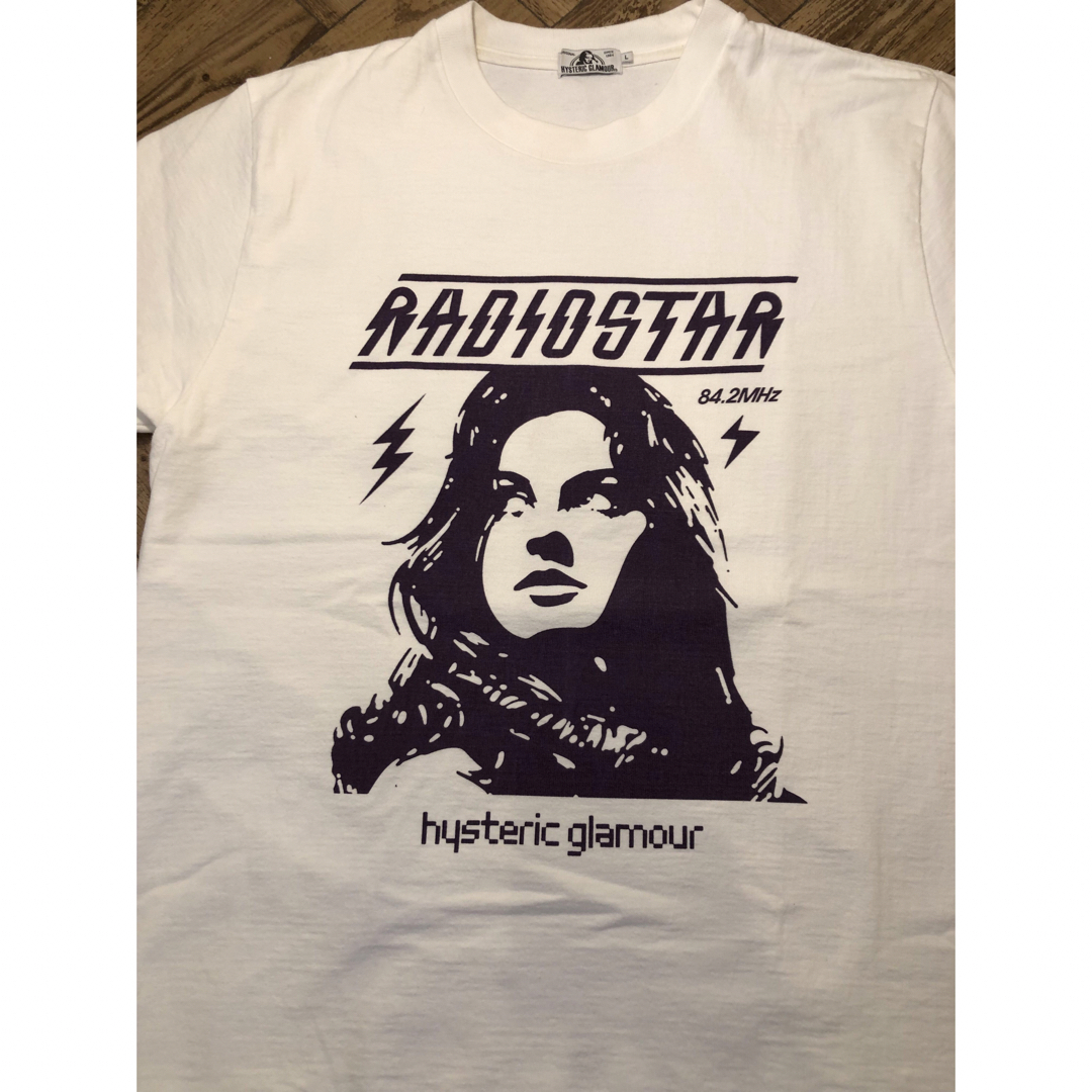 HYSTERIC GLAMOUR(ヒステリックグラマー)のHYSTERIC GLAMOUR RADIOSTAR pt T-SH メンズのトップス(Tシャツ/カットソー(半袖/袖なし))の商品写真