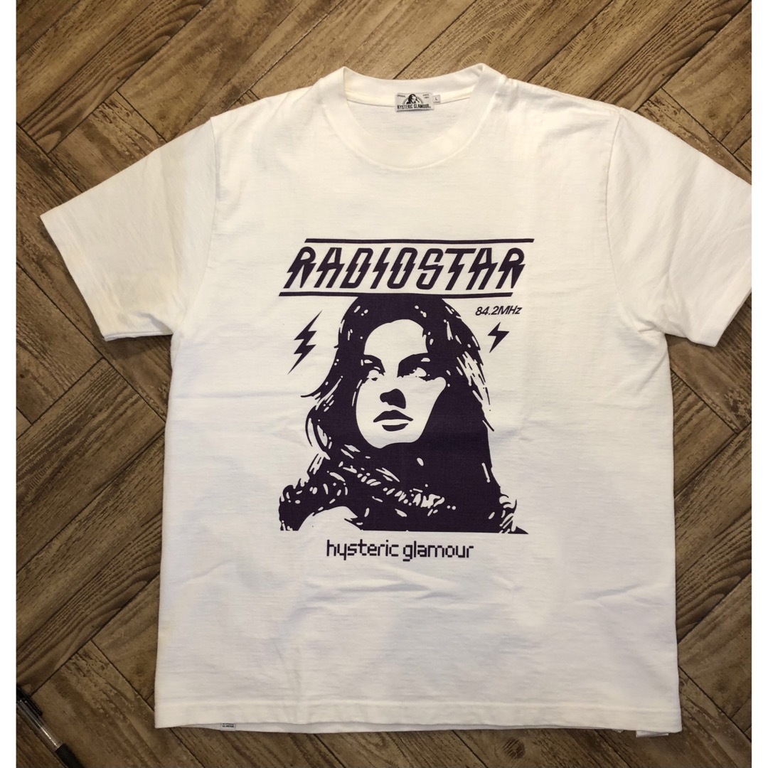 HYSTERIC GLAMOUR(ヒステリックグラマー)のHYSTERIC GLAMOUR RADIOSTAR pt T-SH メンズのトップス(Tシャツ/カットソー(半袖/袖なし))の商品写真