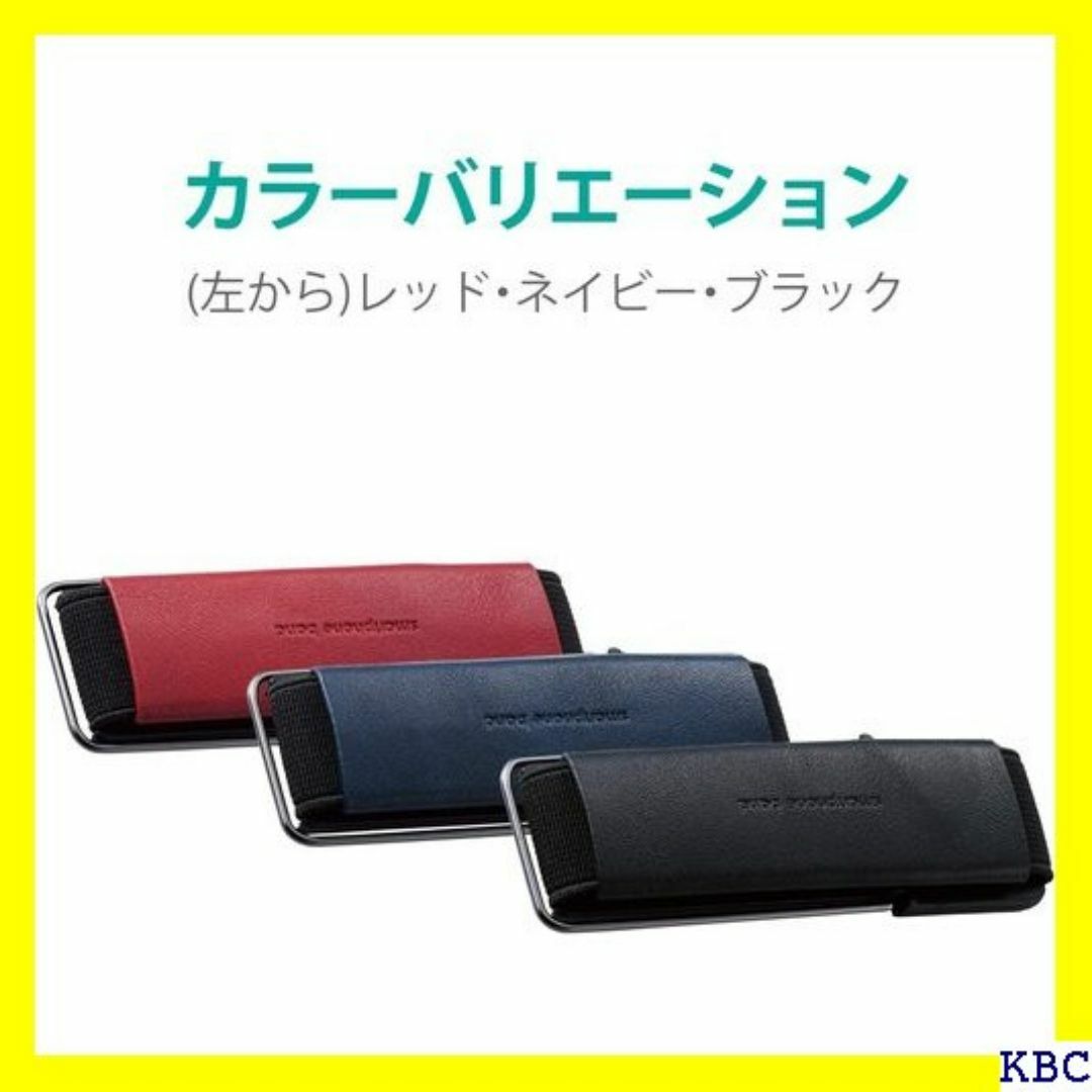 エレコム スマホバンド 落下防止 レザー スタンド機能 ブ TBLSBK 111 スマホ/家電/カメラのスマホ/家電/カメラ その他(その他)の商品写真