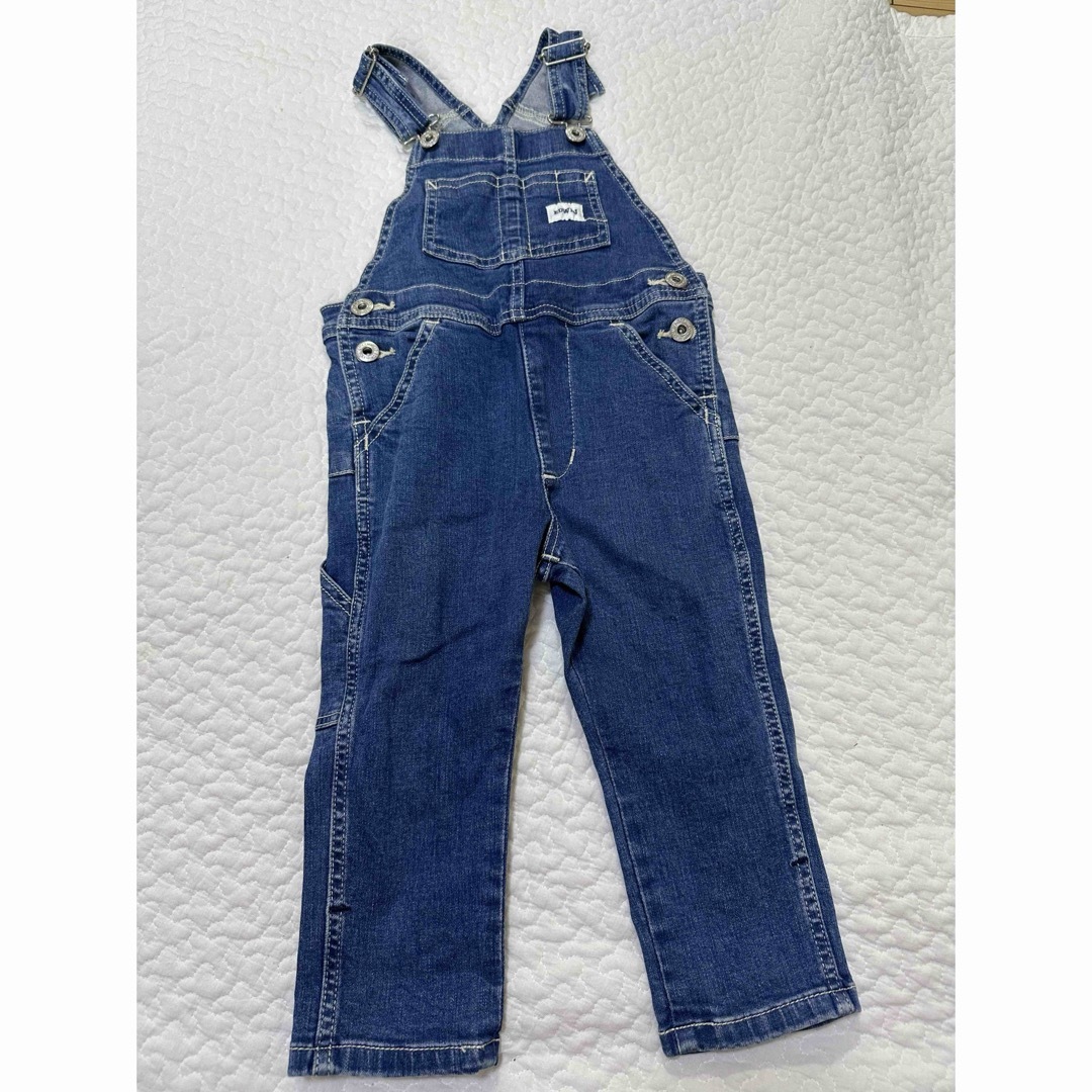 EDWIN(エドウィン)のEDWIN オーバーオール 90 キッズ/ベビー/マタニティのキッズ服男の子用(90cm~)(パンツ/スパッツ)の商品写真