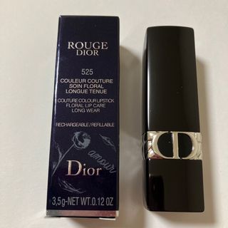 Christian Dior - 未使用　DIOR ルージュ ディオール 525 シェリー メタリック　口紅 