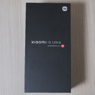 シャオミ(Xiaomi)のXiaomi 13 Ultra 12GB/256GB ブラック 中国版(スマートフォン本体)