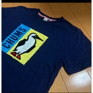 チャムス(CHUMS)のCHUMSネイビーロゴマークT(Tシャツ(半袖/袖なし))