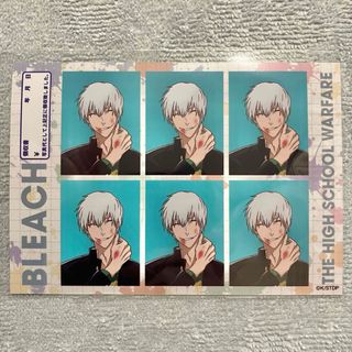 BLEACH 横浜ランドマーク コラボカフェ 証明写真風ブロマイド 市丸ギン(キャラクターグッズ)