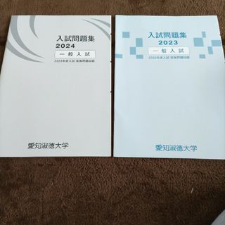 愛知淑徳大学　一般入試問題集　2023年，2024年(語学/参考書)