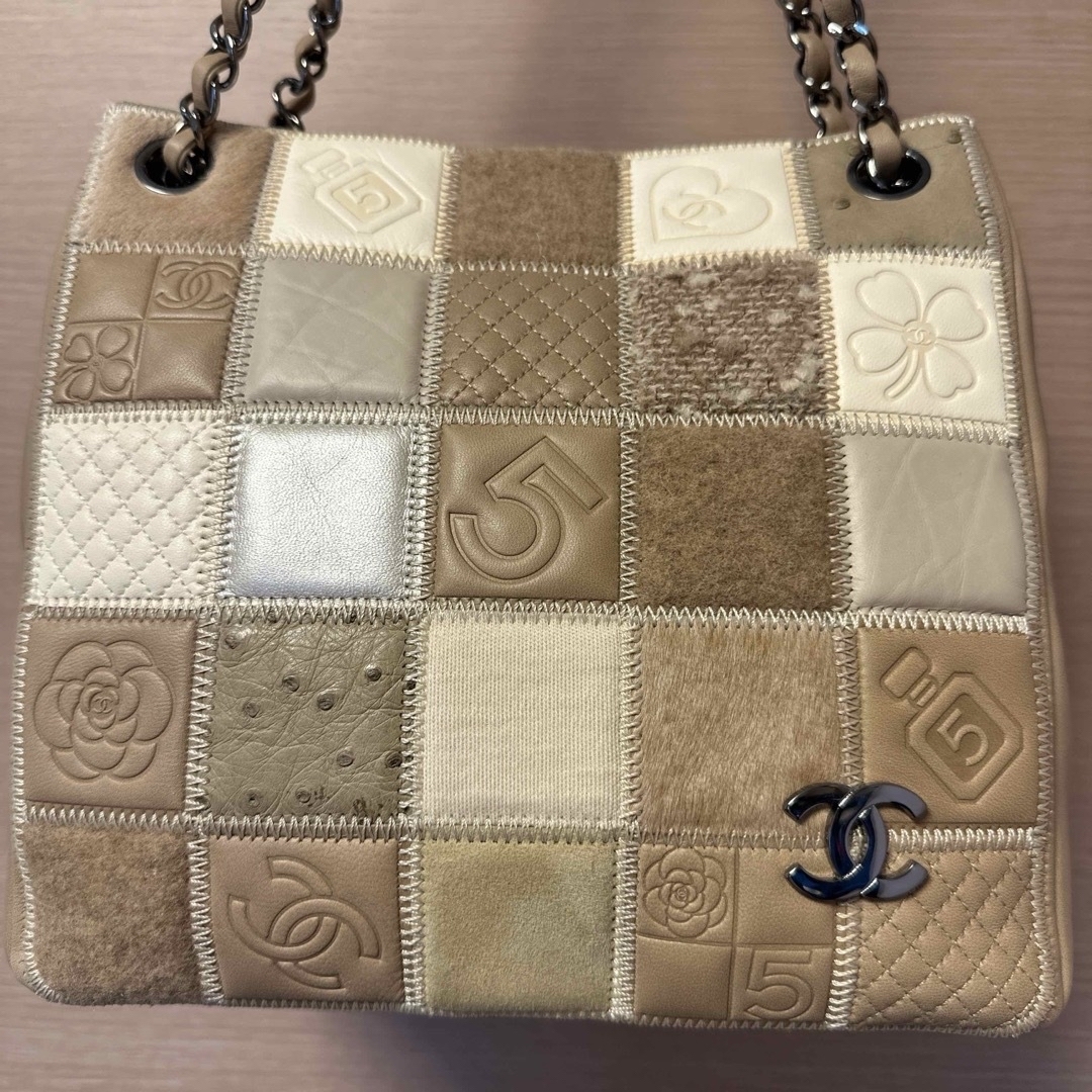 CHANEL(シャネル)のシャネル CHANEL パッチワーク チェーン  バッグ レディースのバッグ(ショルダーバッグ)の商品写真