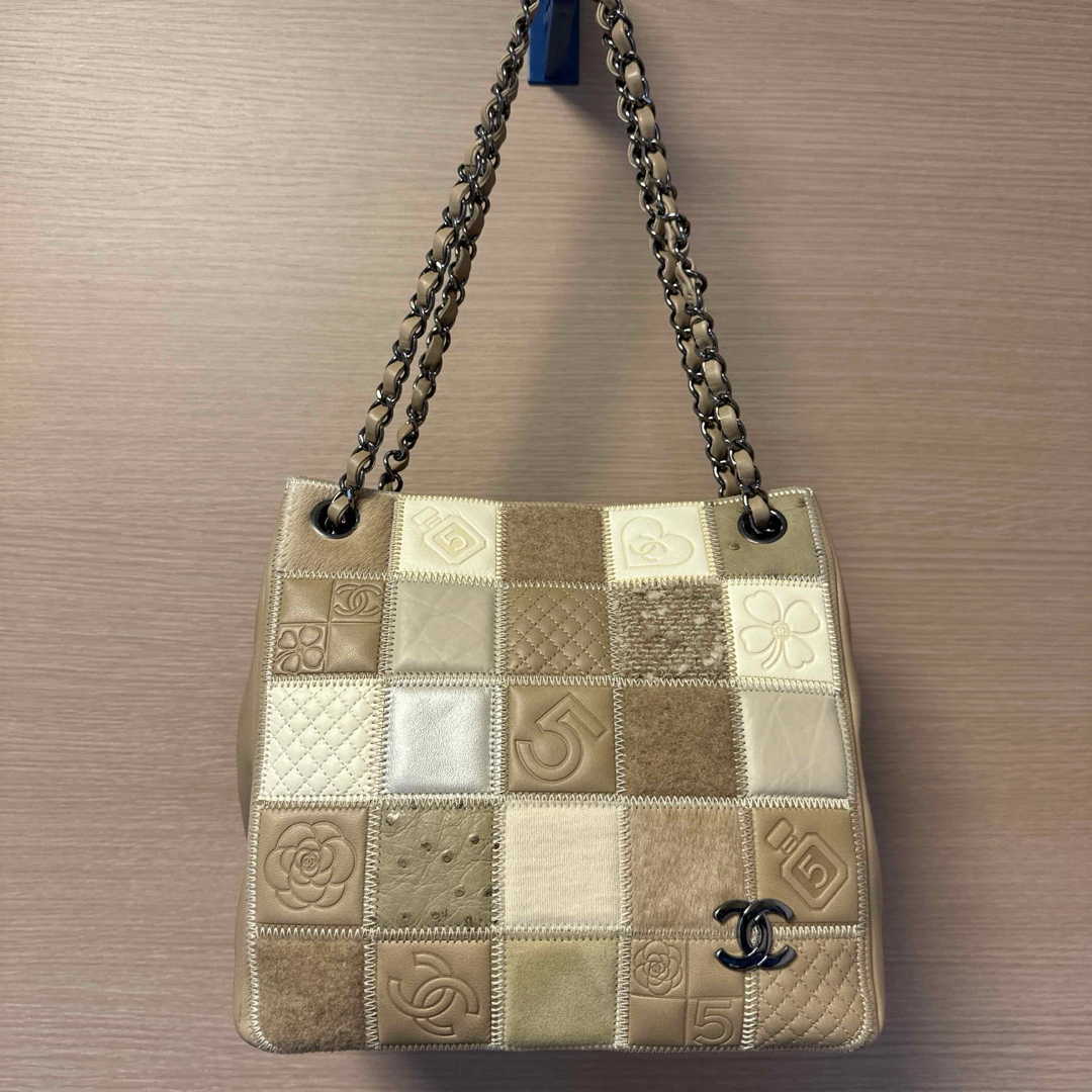 CHANEL(シャネル)のシャネル CHANEL パッチワーク チェーン  バッグ レディースのバッグ(ショルダーバッグ)の商品写真