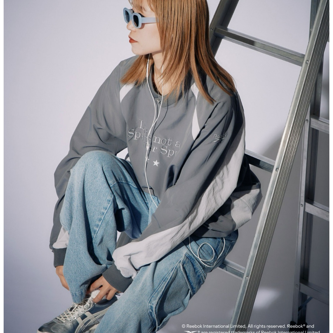 Originals（adidas）(オリジナルス)の【Reebok別注】ナイロンVネックプルオーバー メンズのジャケット/アウター(ナイロンジャケット)の商品写真
