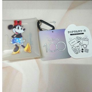 ディズニー(Disney)のディズニー100 ミニー　クリアマルチケース　SS(キャラクターグッズ)