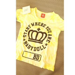 BABYDOLL - BABYDOLLベビードール美品タイダイ柄Ｔシャツ黄色