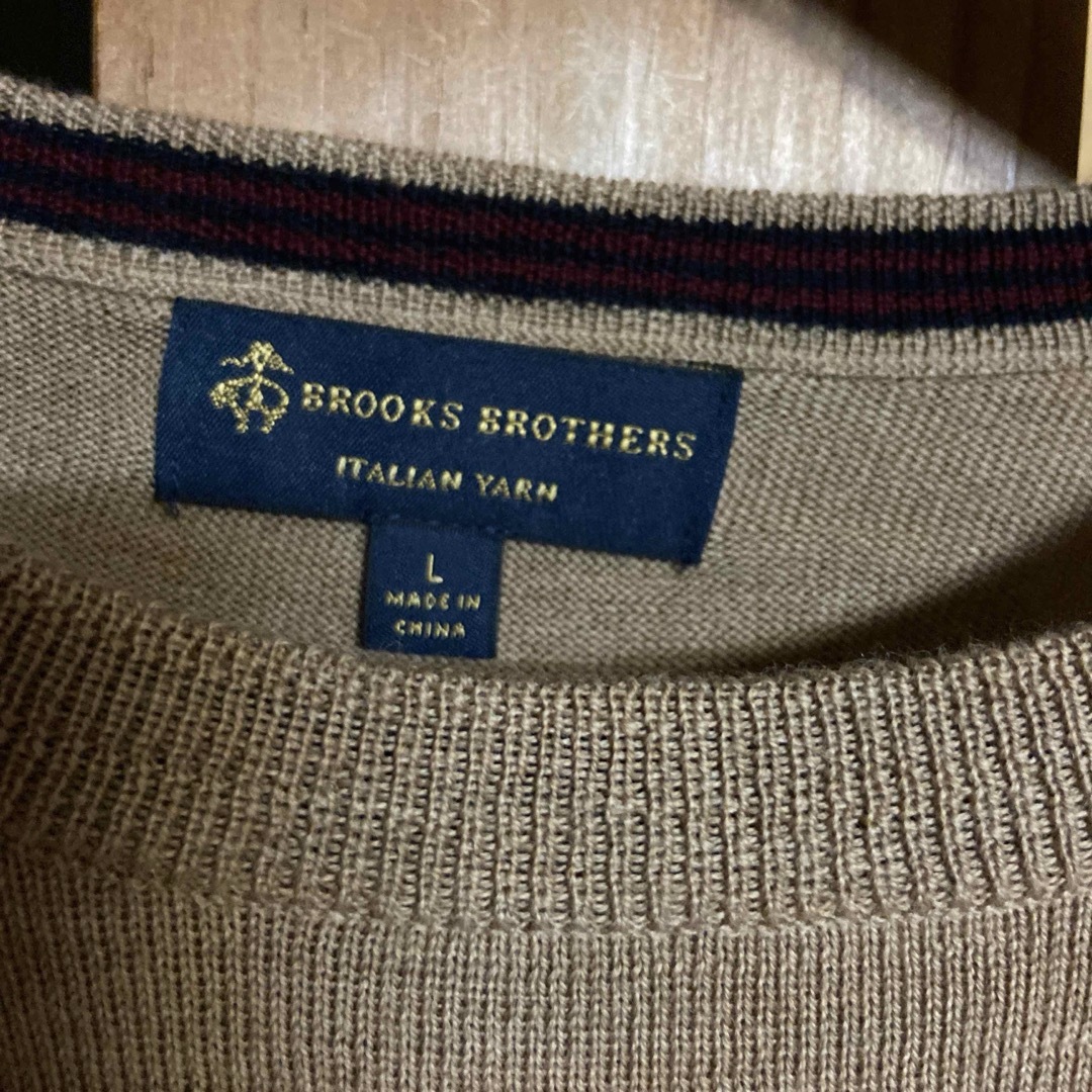 Brooks Brothers(ブルックスブラザース)のBrooks Brothers/ブルックスブラザーズ　 毛100% メンズのトップス(ニット/セーター)の商品写真