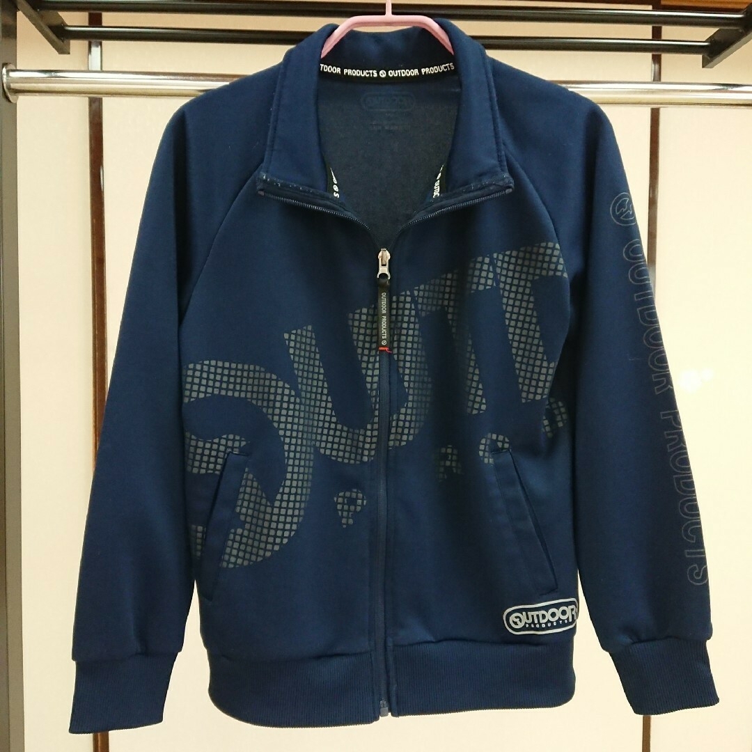 OUTDOOR PRODUCTS(アウトドアプロダクツ)のOUTDOOR PRODUCTS KIDSジャージ150 キッズ/ベビー/マタニティのキッズ服男の子用(90cm~)(ジャケット/上着)の商品写真