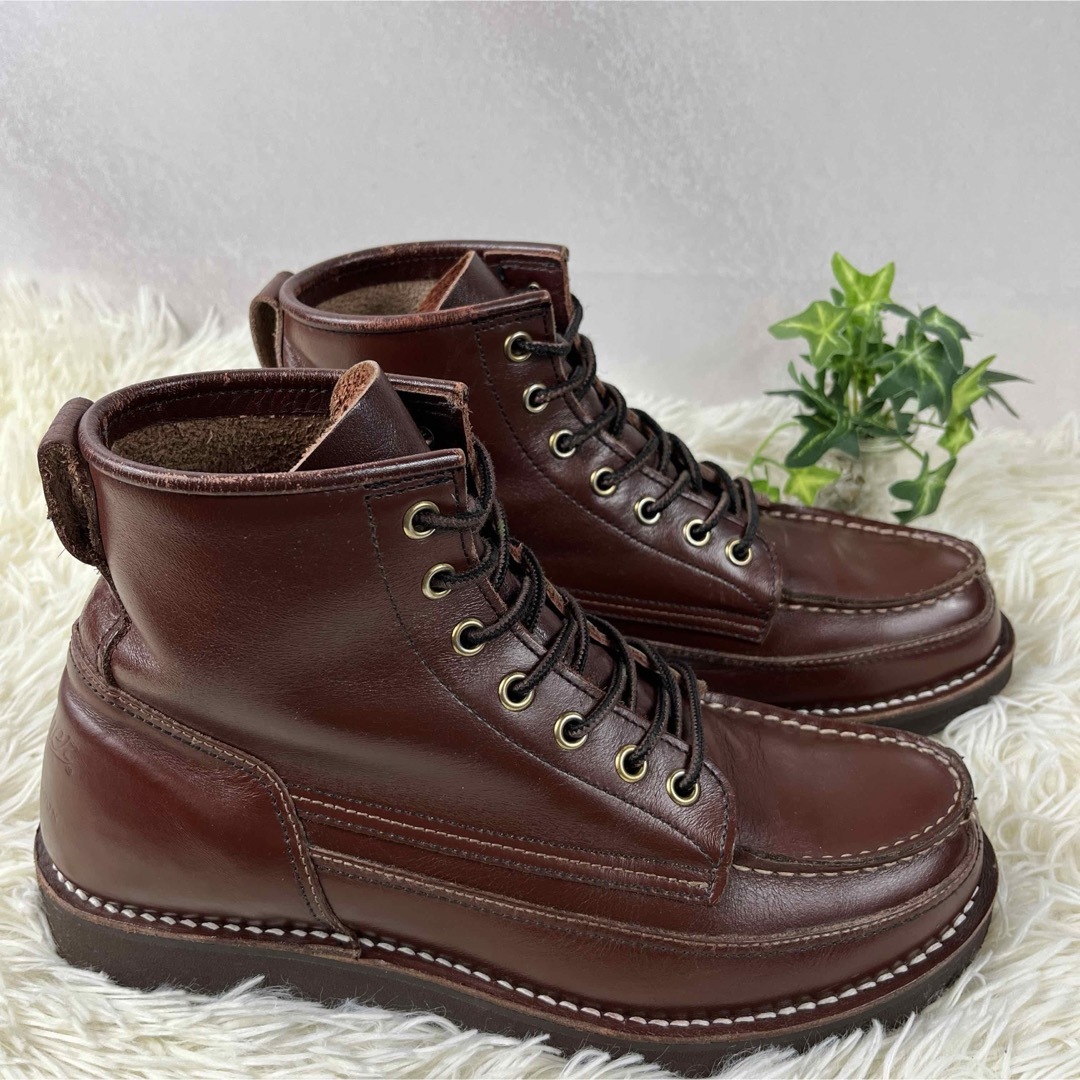 Danner(ダナー)の【Danner】ダナー（71/2）25.5 ワークブーツ　レザー　ビブラムソール メンズの靴/シューズ(ブーツ)の商品写真