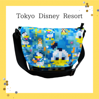 Disney - 東京ディズニーリゾート　ドナルド　チップ デール 8bit　ショルダーバッグ