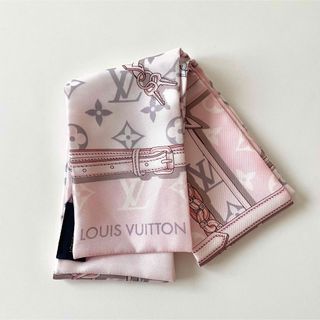 ルイヴィトン(LOUIS VUITTON)の「極美品」ルイヴィトン バンドーモノグラムコンフィデンシャル(バンダナ/スカーフ)