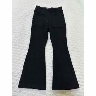 ザラキッズ(ZARA KIDS)のリブフレアパンツ 98 ZARA(パンツ/スパッツ)