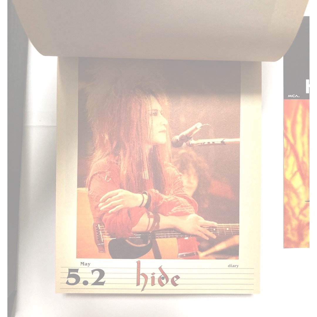 X　JAPAN hide 夢想暦III　1995年度日めくりカレンダー チケットの音楽(国内アーティスト)の商品写真