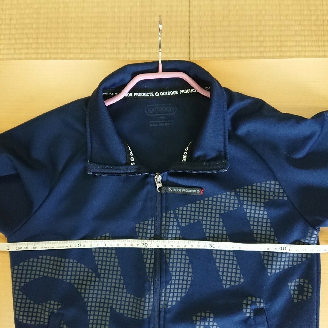 OUTDOOR PRODUCTS(アウトドアプロダクツ)のOUTDOOR PRODUCTS KIDSジャージ150 キッズ/ベビー/マタニティのキッズ服女の子用(90cm~)(ジャケット/上着)の商品写真