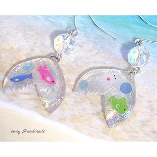 大人可愛い♡ マーメイド　海ピアス・イヤリング　★2セット限定★(ピアス)