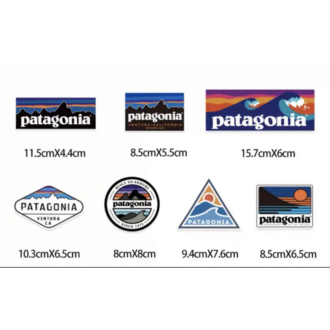 patagonia(パタゴニア)のパタゴニア　patagonia ステッカー　シール　ロゴ 26枚　 メンズのファッション小物(その他)の商品写真