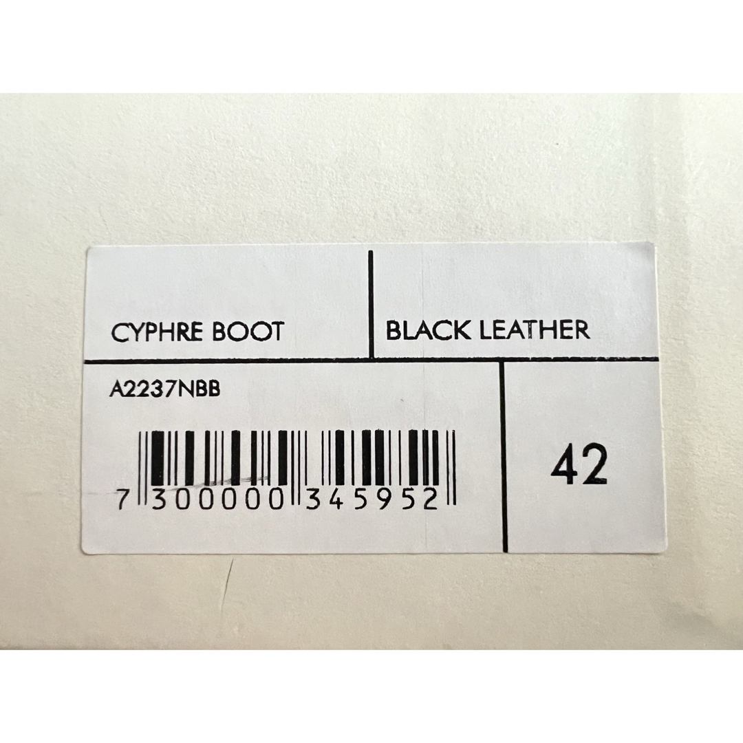 Our legacy  アワーレガシー CYPHRE BOOT  42  メンズの靴/シューズ(ブーツ)の商品写真