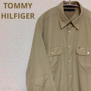 TOMMY HILFIGER - 美品【US古着】トミーヒルフィガー シャツ  ユニセックス ビッグサイズ