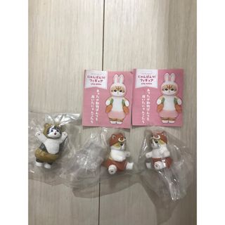 【2個セット】mofusand にゃんぱんつ！フィギュア レッサーパンダ