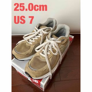 ニューバランス(New Balance)のニューバランス 990V3 made in U.S.A M990BG3 25cm(スニーカー)