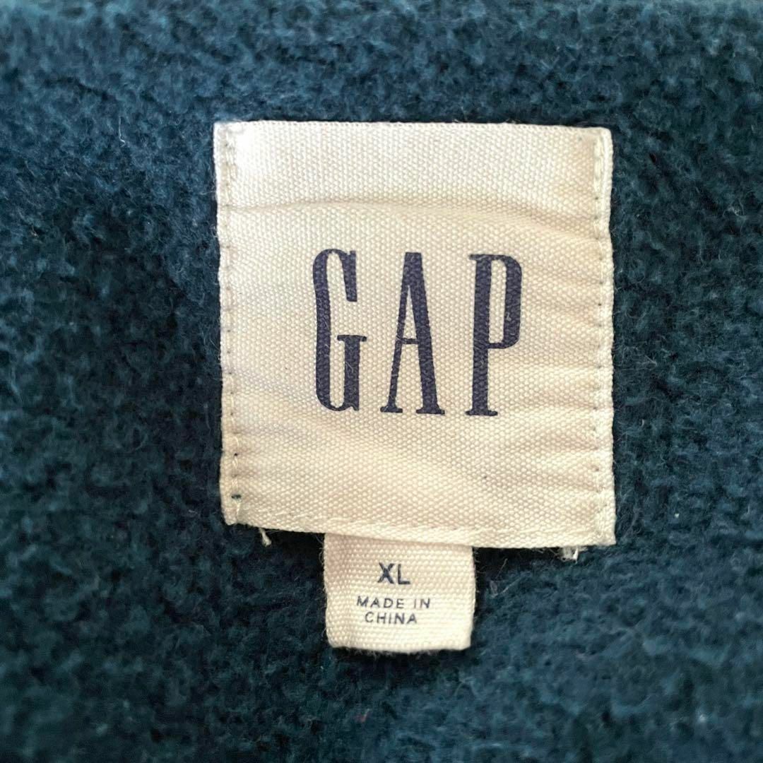 GAP(ギャップ)のGAP ギャップ パーカー プルオーバー センター刺繍 フードロゴ 裏起毛 XL メンズのトップス(パーカー)の商品写真