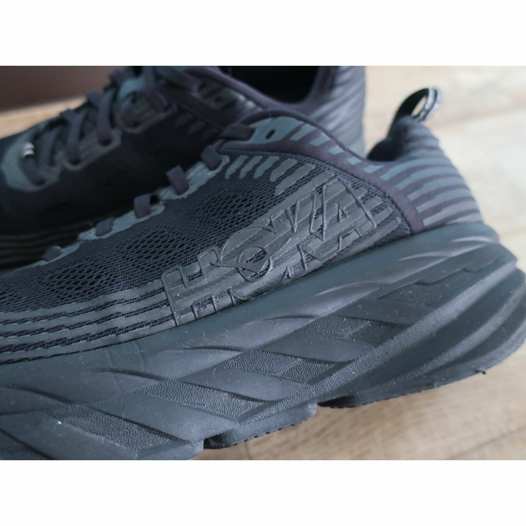 HOKA ONE ONE(ホカオネオネ)の★人気 格安 HOKA ONE ONE ボンダイ６ 27 黒 ホカオネオネ メンズの靴/シューズ(スニーカー)の商品写真