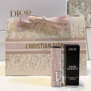 Christian Dior - 新品未使用　ディオール アディクト リップスティック ケースピンク オブリーク