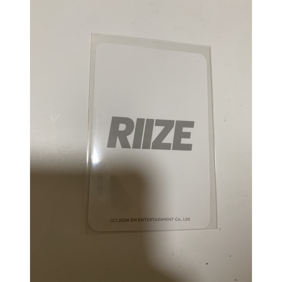 RIIZE NCT ソンチャン　公式トレカ　Popup 10万ウォン特典 エンタメ/ホビーのタレントグッズ(アイドルグッズ)の商品写真