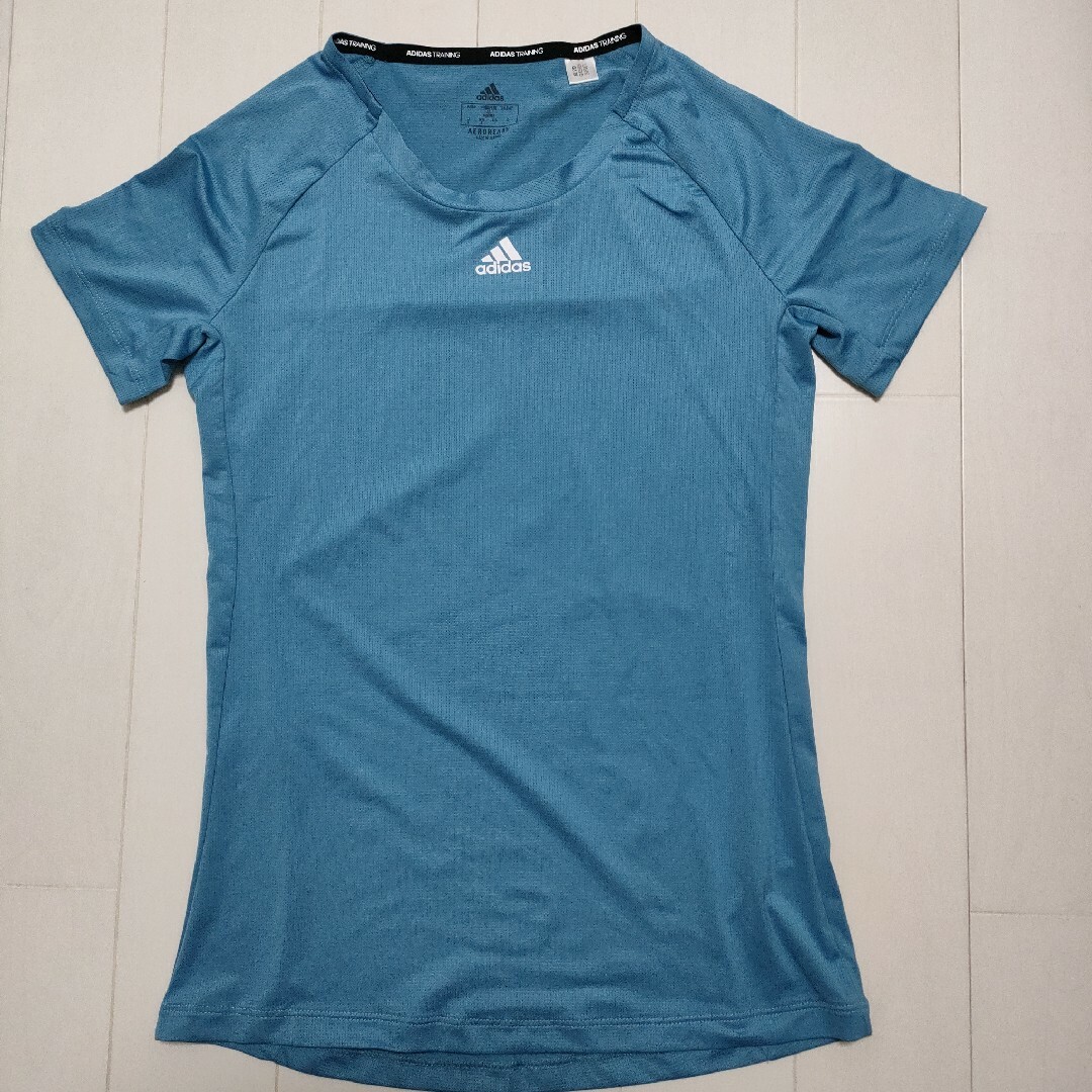 adidas(アディダス)のアディダスadidasドライＴシャツ レディースのトップス(Tシャツ(半袖/袖なし))の商品写真