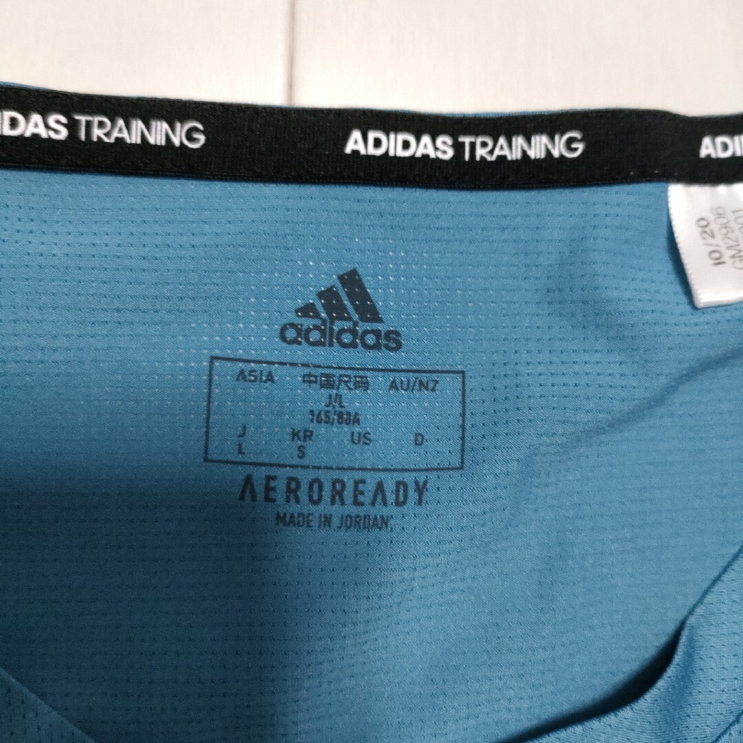 adidas(アディダス)のアディダスadidasドライＴシャツ レディースのトップス(Tシャツ(半袖/袖なし))の商品写真