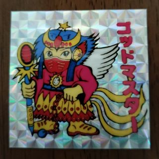 ゴッドマスター　ビックリマン　下手絵　無印　駄菓子　マイナー　ロッチ　イテテマン(カード)