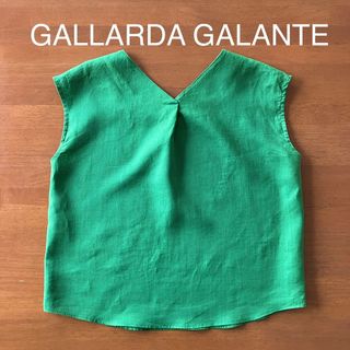 GALLARDA GALANTE - 【美品】GALLARDAGALANTE(ガリャルダガランテ)ブラウス グリーン