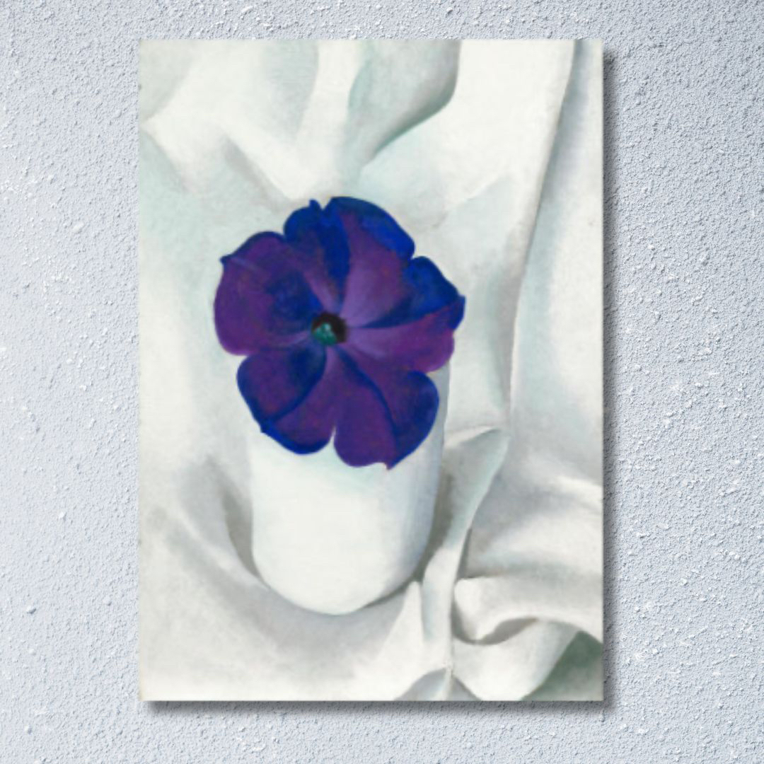 希少! Georgia O'Keeffe Petunia,1925 Poster エンタメ/ホビーの美術品/アンティーク(絵画/タペストリー)の商品写真