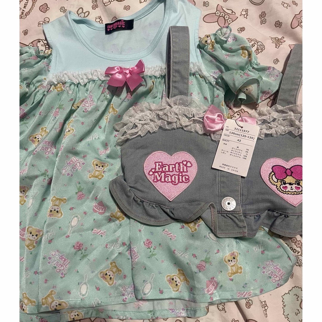 EARTHMAGIC(アースマジック)のアースマジック キッズ/ベビー/マタニティのキッズ服女の子用(90cm~)(Tシャツ/カットソー)の商品写真